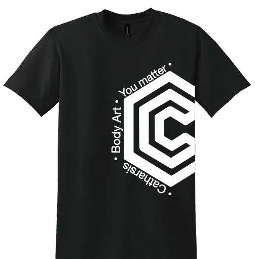 Catharsis Body Art Studio Merch - Black T-Shirt